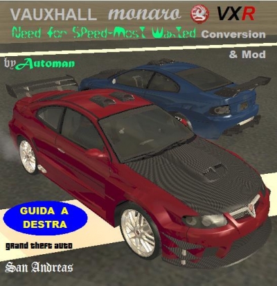 Vauxhall Monaro VXR