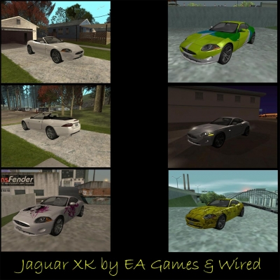 Jaguar XK Stock + Convertible 2005