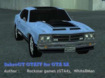 SabreGT Tuning GTAIV 