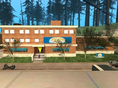 New gas and police station in Dillimore