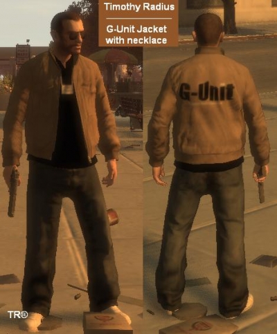 G-Unit Jacket With necklace