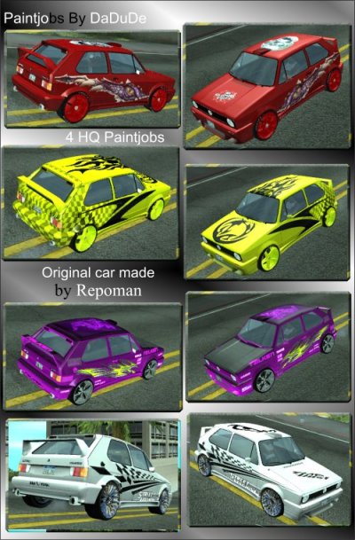 4 Paintjobs for Repoman