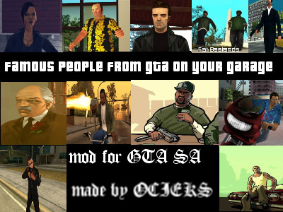 Famous characters on Carl