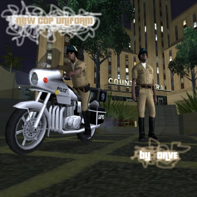 New Cop on bike