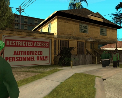 Retextured CJ House