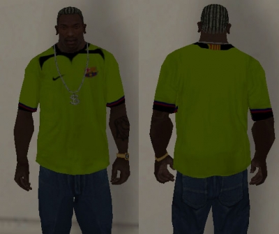 FC Barcelona 05/06 away kits
