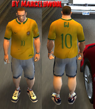 Brazil Football T-Shirt