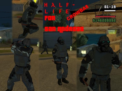 Half -Life Crowbar