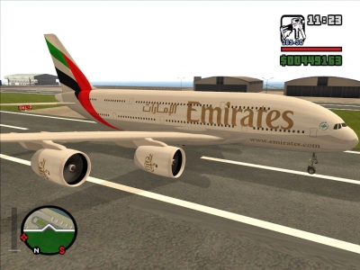 Emirates Airlines Skin Airbus A380800