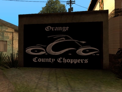 Orange County Choppers Garagendoor