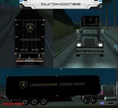 Lamborghini Cargo Trailer