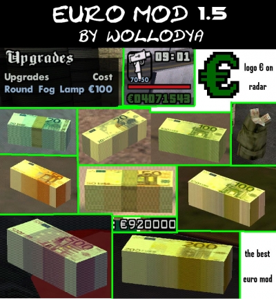 Euro money mod v 1.5