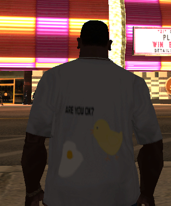 The "Are You OK?" Shirt
