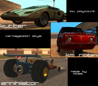 Carmageddon Style Car Pack
