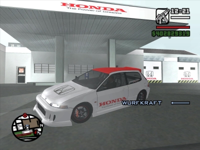 Honda EG6 Paintjob