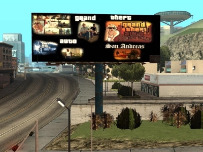 San Andreas Billboard