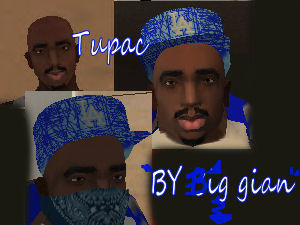 2Pac Skin Thug Life