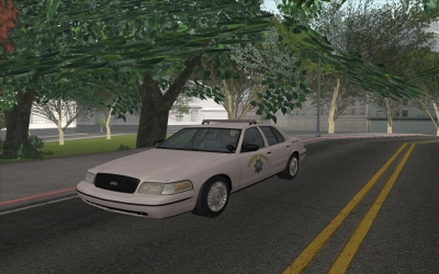 California HWP White Crown Vic