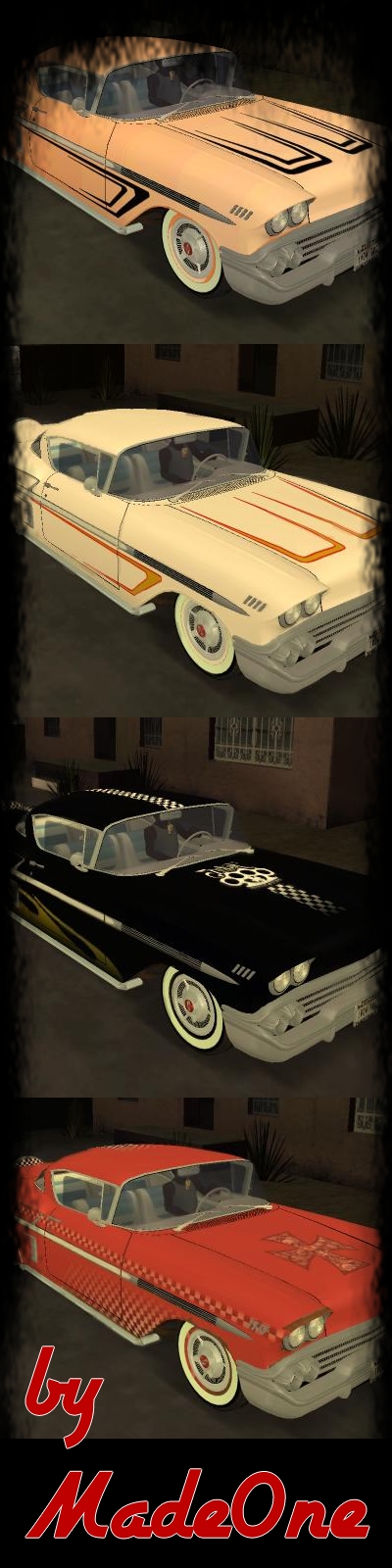 1958 Chevy Impala Paintjobpack
