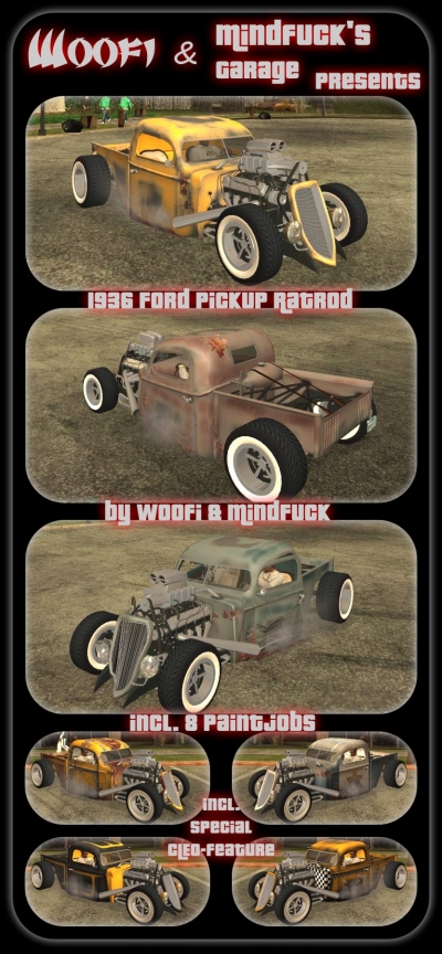 1936 Ford Pickup Ratrod
