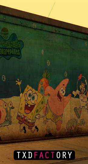 Wall of Spongebob