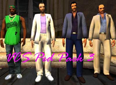 VCS Peds pack 3 +homie vic 2