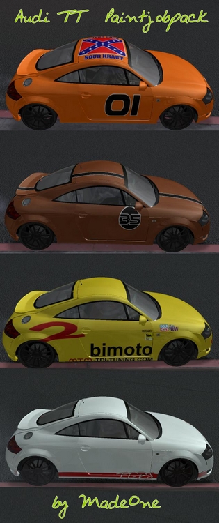 Audi TT Light Tuning - Paintjobs