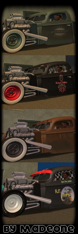 1936 Ford Pickup Ratrod Paintjobs