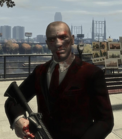Niko Skin with bloody face