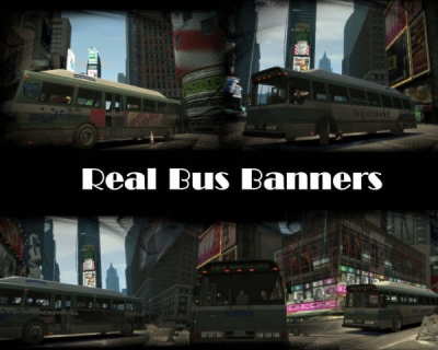 Real Bus Banners