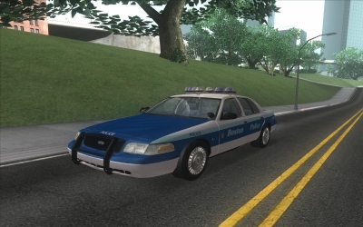 Boston Police Crown Vic