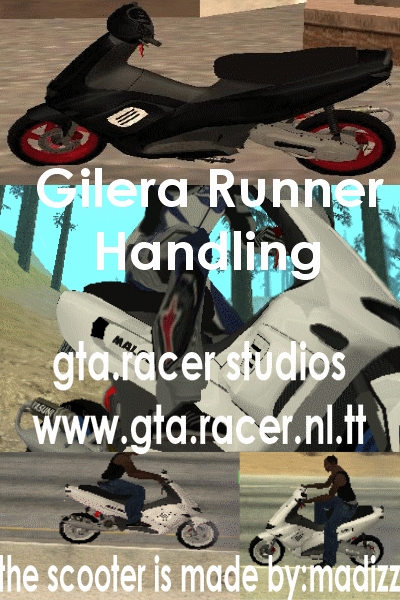 Real Gilera Runner Handling
