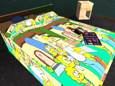 Simpsons Bett