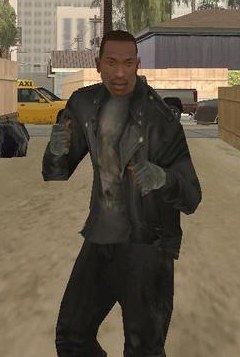 Carl Johnson Fingerless Gloves 