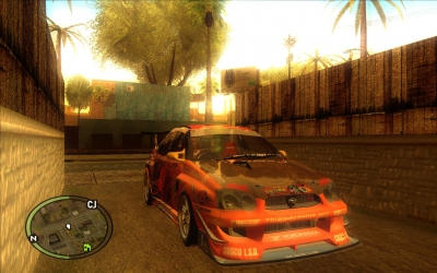 D1 Subaru Impreza WRX Yukes Team Orange
