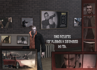 Niko Posters At Playboys condo
