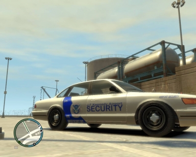 Airport security Police Car