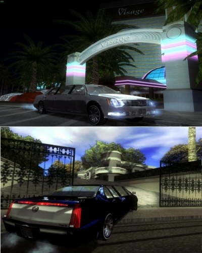 Cadillac DTS Limousine 70inch