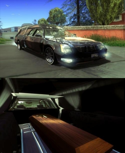 Cadillac DTS Hearse