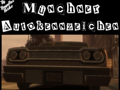 Münchner Autokennzeichen