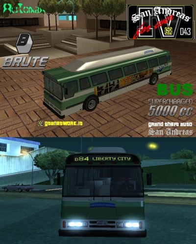 GTA IV Bus