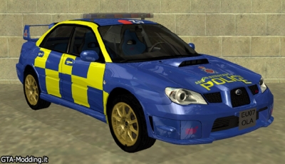 Subaru Impreza STi 2006 UK Police