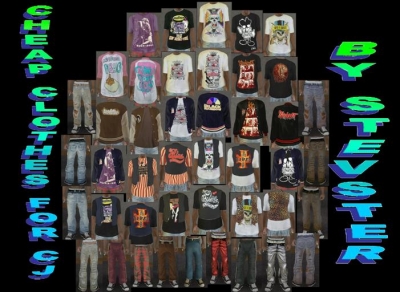 Cheap Clothes for CJ