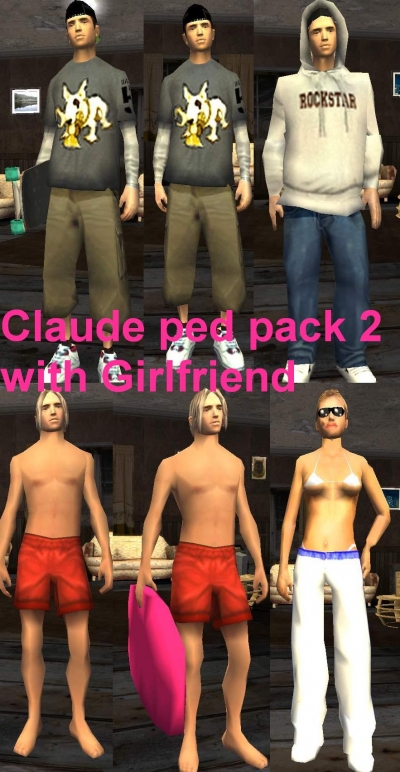 Claude ped pack 2