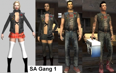 SA ped Gang 
