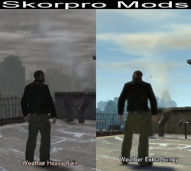 GTA IV Weather LUA Mod