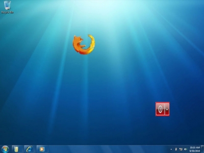 Windows 7 in TW internet cafe