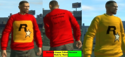 Rockstar Games Tribute Sweaters