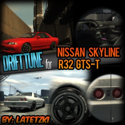 Drift Tune For Nissan Skyline R32 GTS-T