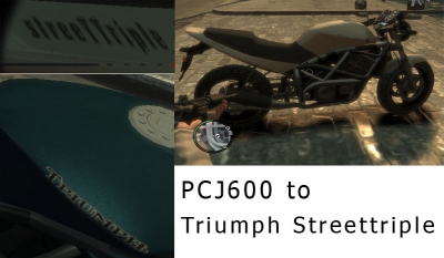 PCJ600 to Triumph StreeTTriple